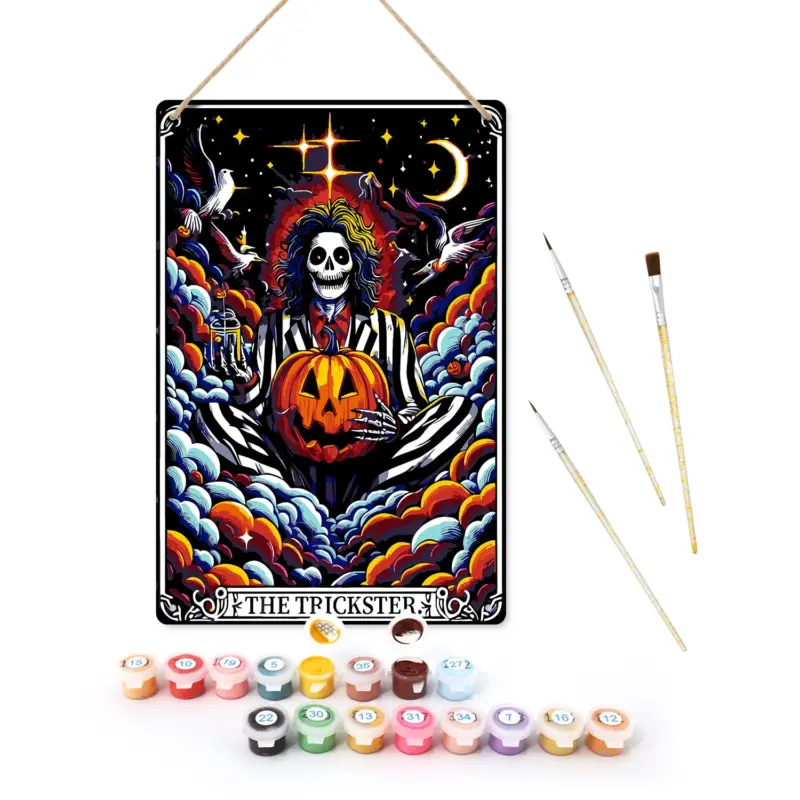 02-5 The Trickster - DIY Metal Poster