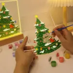 The Christmas Tree - LED Paint by Numbers