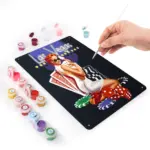 Las Vegas DIY Bar Metal Poster