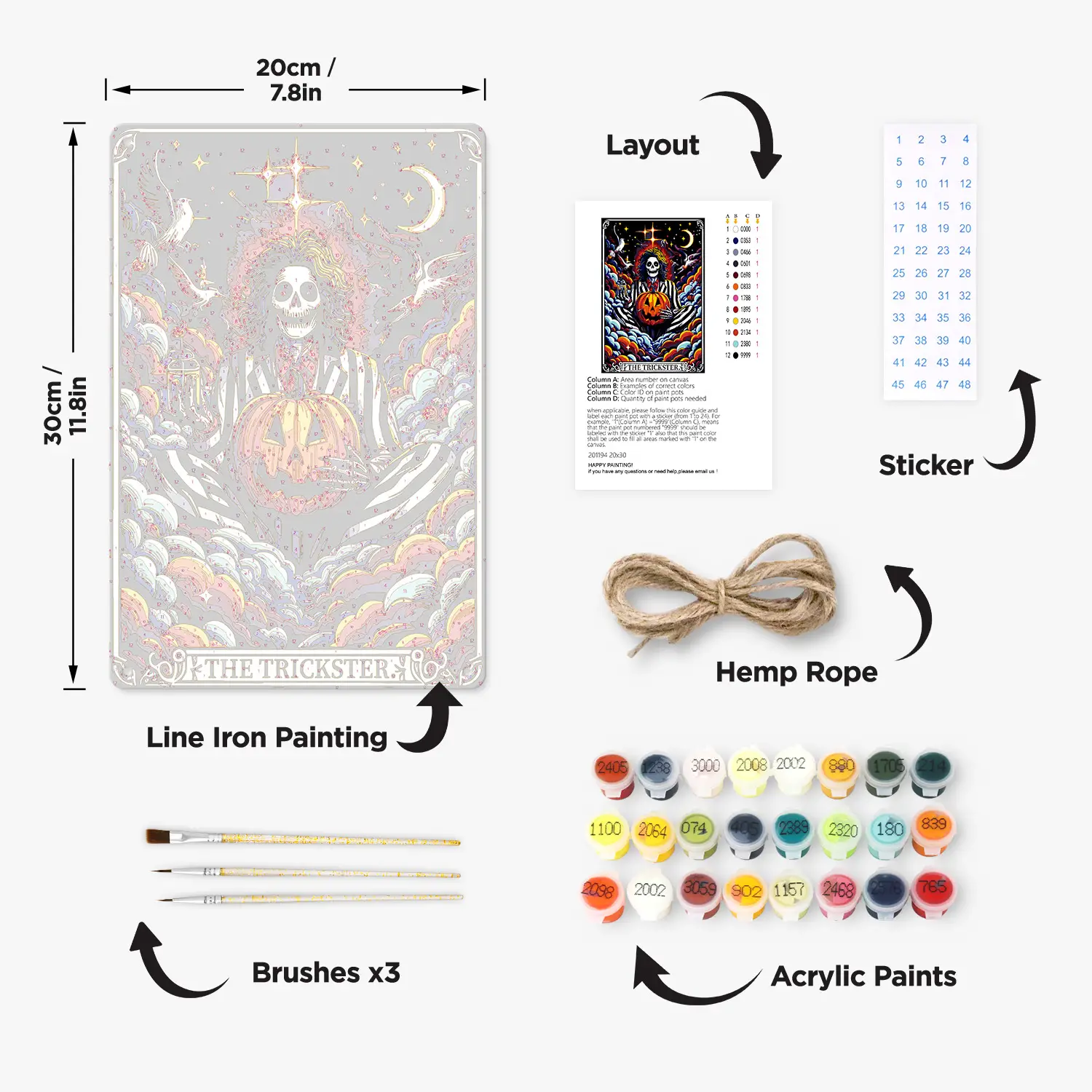 The Trickster - DIY Metal Poster 1 The Trickster - DIY Metal Poster