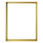 Gold aluminum frame