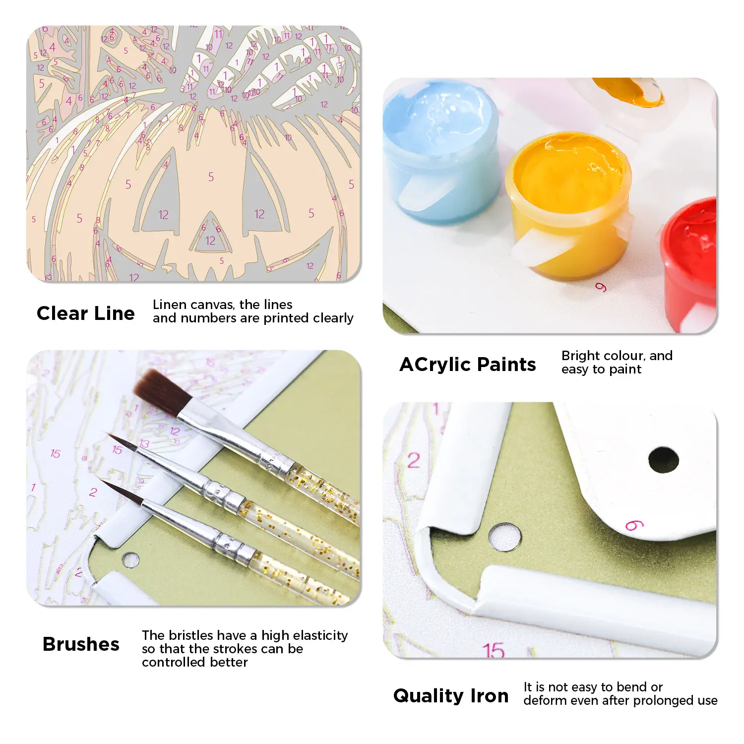 Trickster Halloween DIY Metal Poster 2 10 24 1 DIY paintings - Paint by numbers - Diamond Painting