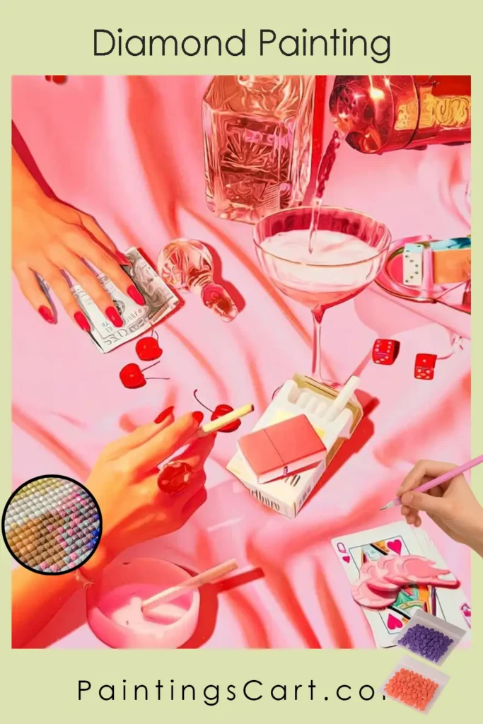 1014169 40x50 pin diamond painting paintingscart 683x1024 1 DIY paintings - Paint by numbers - Diamond Painting