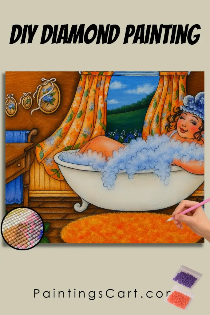 1324445 pin diamond painting paintingscart 683x1024 1 DIY paintings - Paint by numbers - Diamond Painting