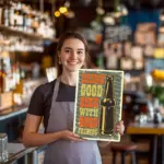 Drink Good Beer DIY Metal Poster