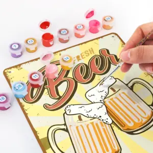 Fresh Beer Best in Town DIY Paint by Numbers