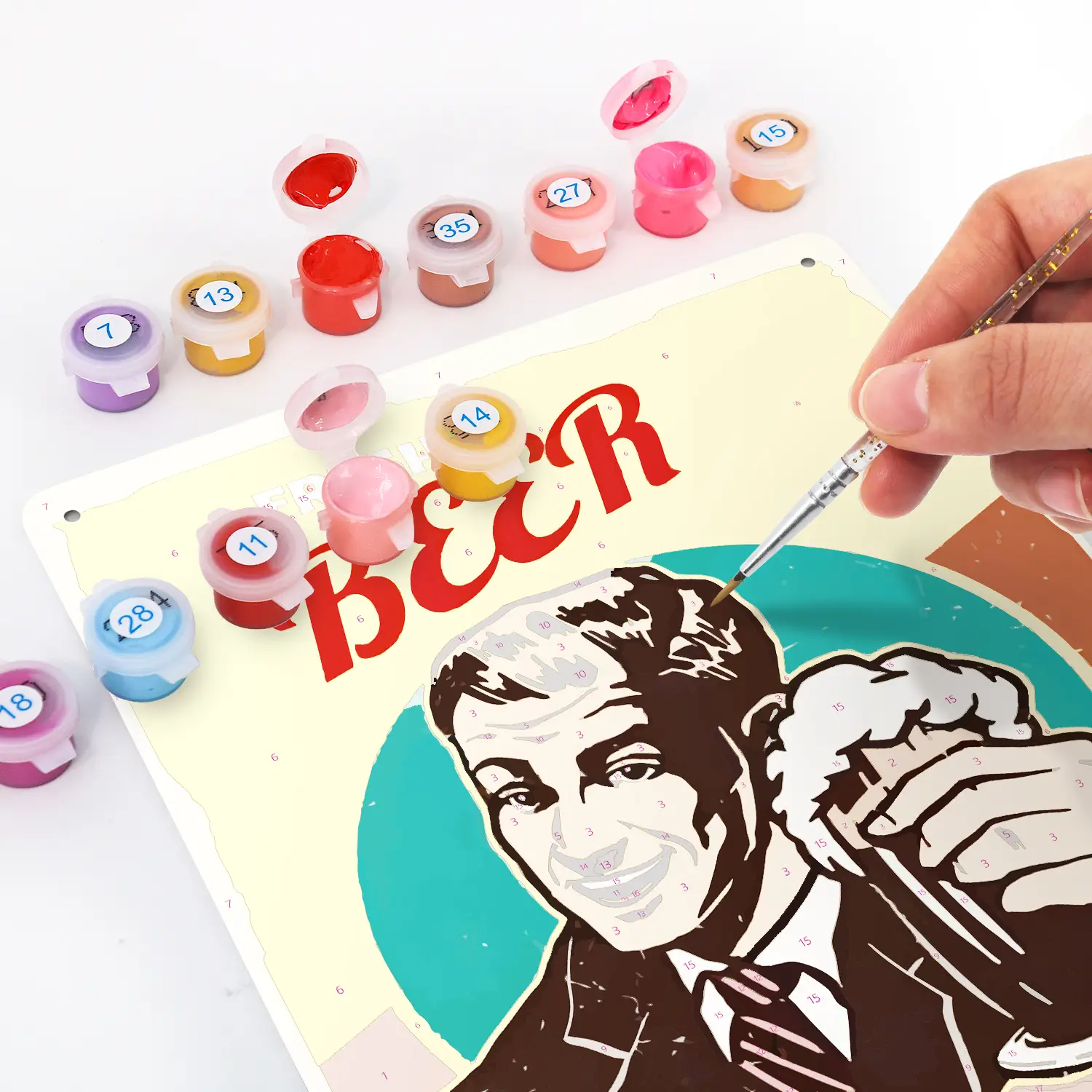 Fresh Beer DIY Metal Poster 3 Fresh Beer DIY Metal Poster