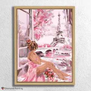 Pariserin Eiffelturm