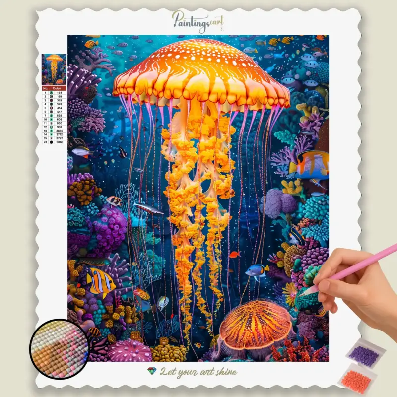 Colorful Jellyfish