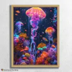 psychedelic jellyfish