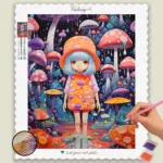 6_base-diamond-painting-paintingscart Girl in psychedelic World