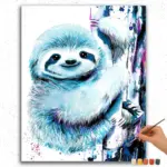 Colorful Sloth