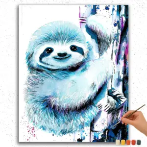 Colorful Sloth