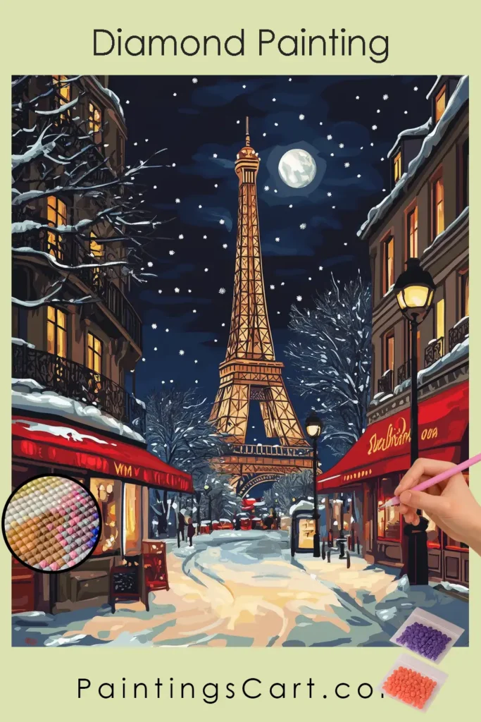 873513 pin diamond painting paintingscart 683x1024 1 DIY paintings - Paint by numbers - Diamond Painting