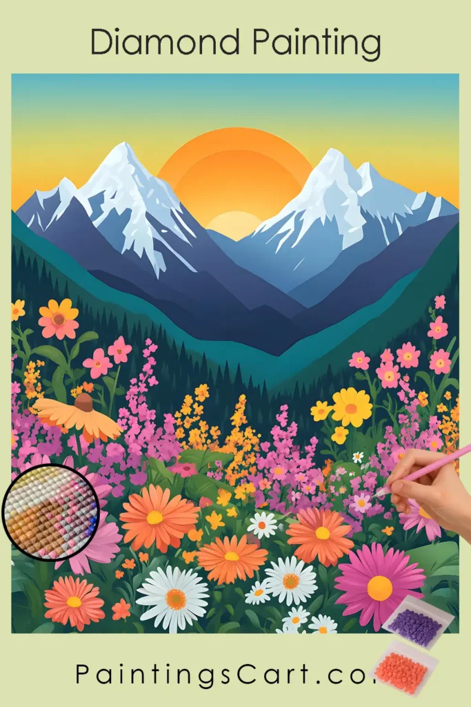 873743 pin diamond painting paintingscart 683x1024 1 DIY paintings - Paint by numbers - Diamond Painting