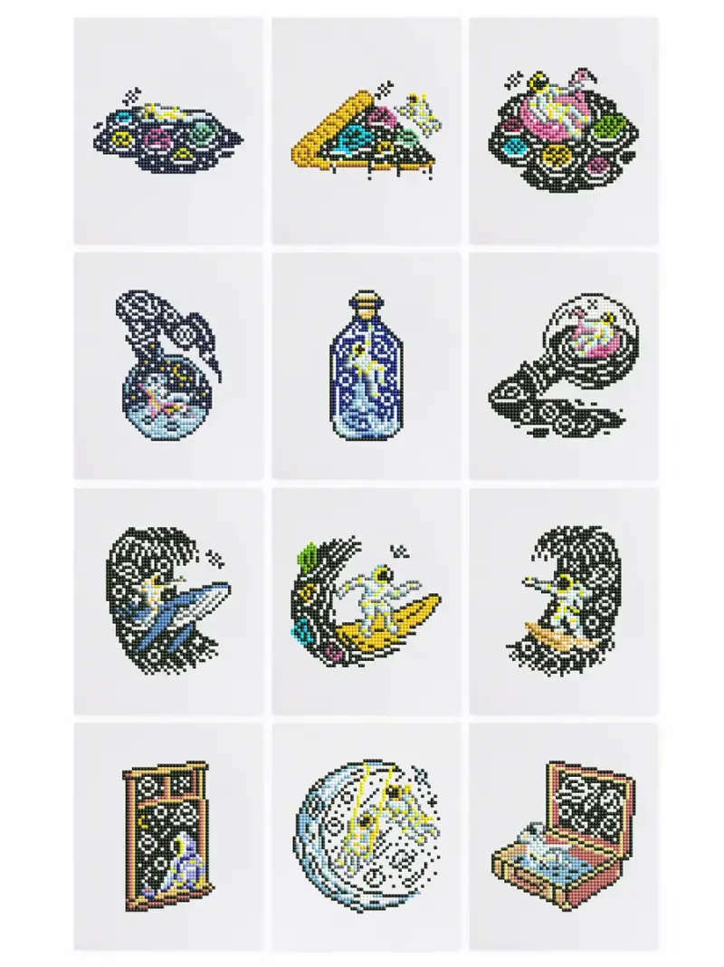 90471 Paint by numbers Diamond Painting webp DIY paintings - Paint by numbers - Diamond Painting