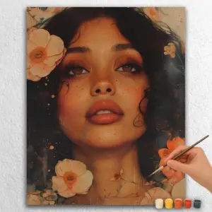 Paint by Numbers Woman