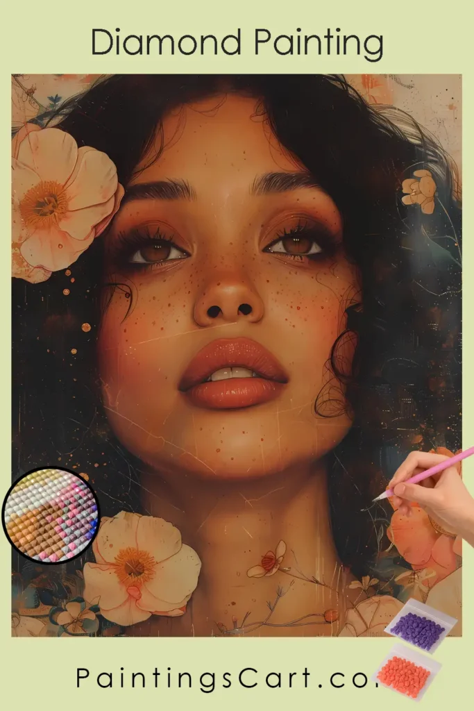 Afro American Easter 11630 pin diamond painting paintingscart 683x1024 1 DIY paintings - Paint by numbers - Diamond Painting