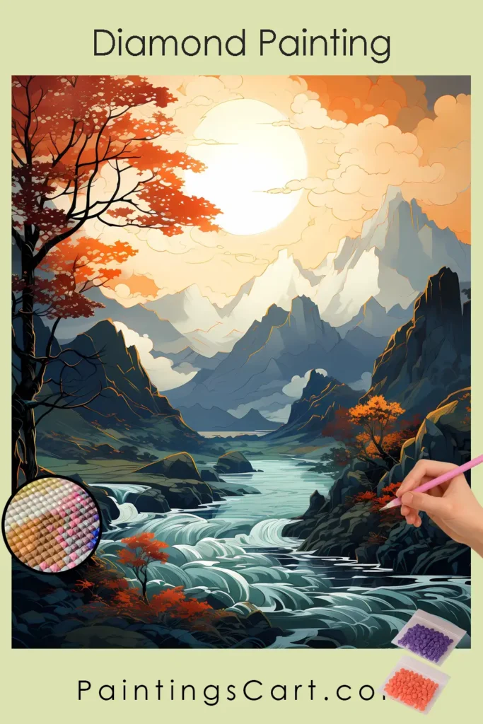 Magical Mountains and River 1 Mgical Mountains and river