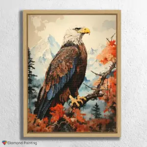 Eagle on a branch