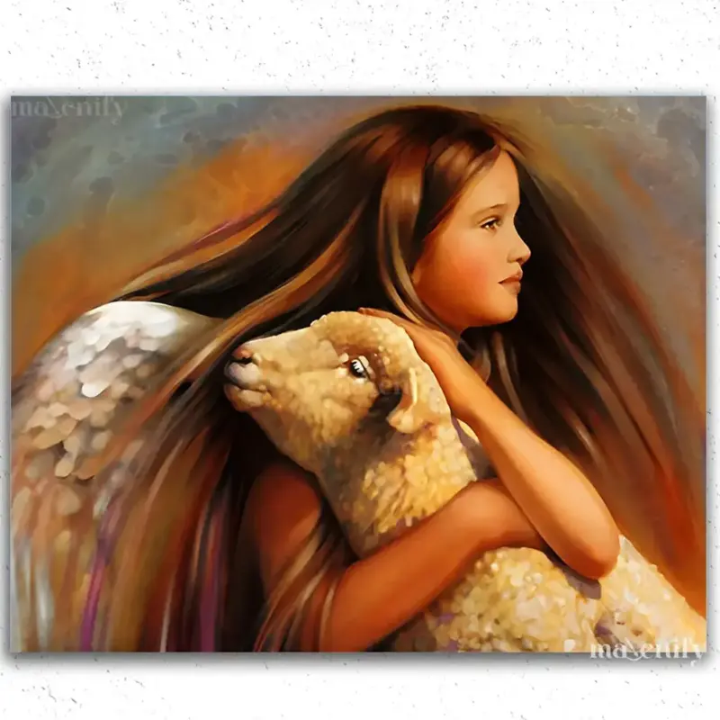 Angel with Sheep