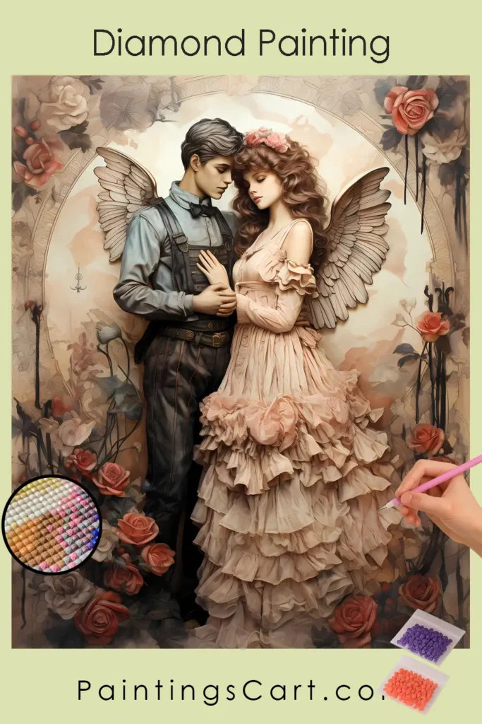 Angel Couple with Wings