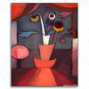 Autumn Flower (1922) by Paul Klee