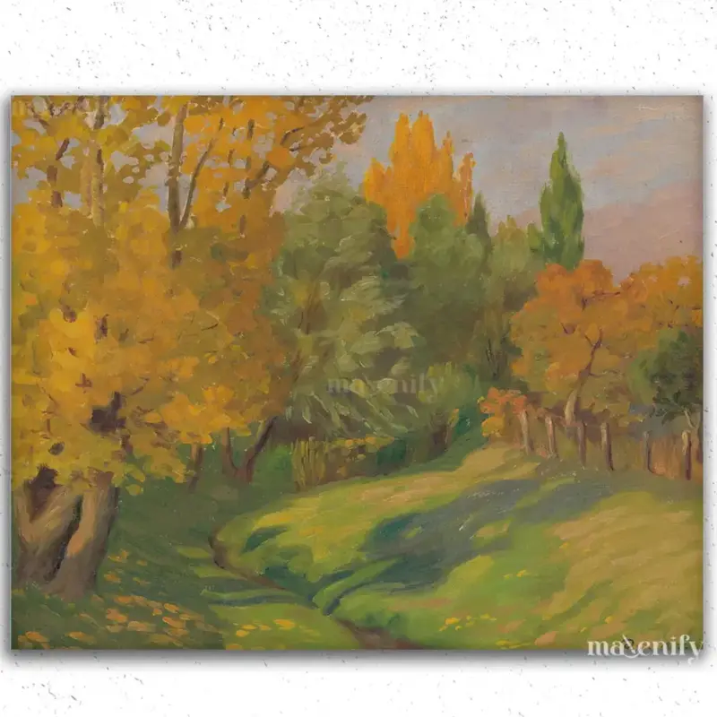 Autumn landscape by Štefan Polkoráb