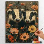Two Badgers