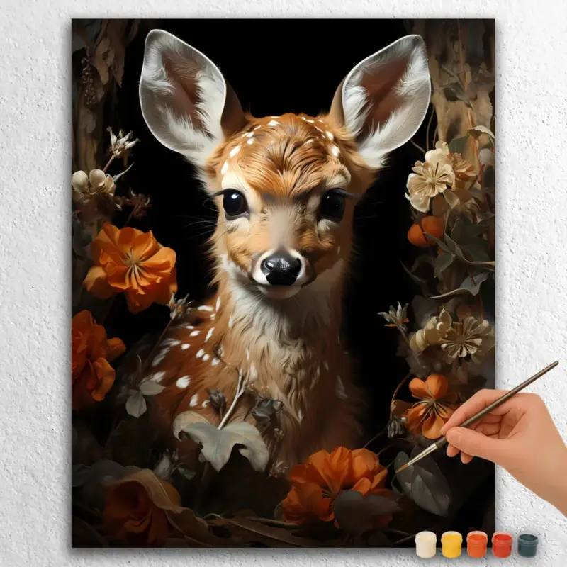 Baby Deer on Valentines