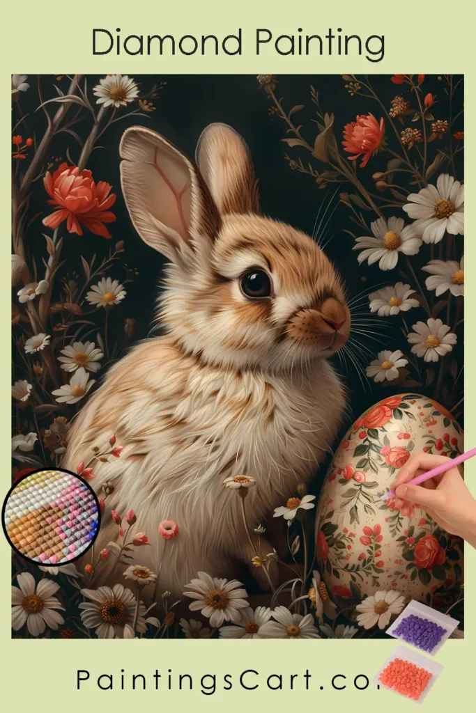 Bunny with Easter Egg