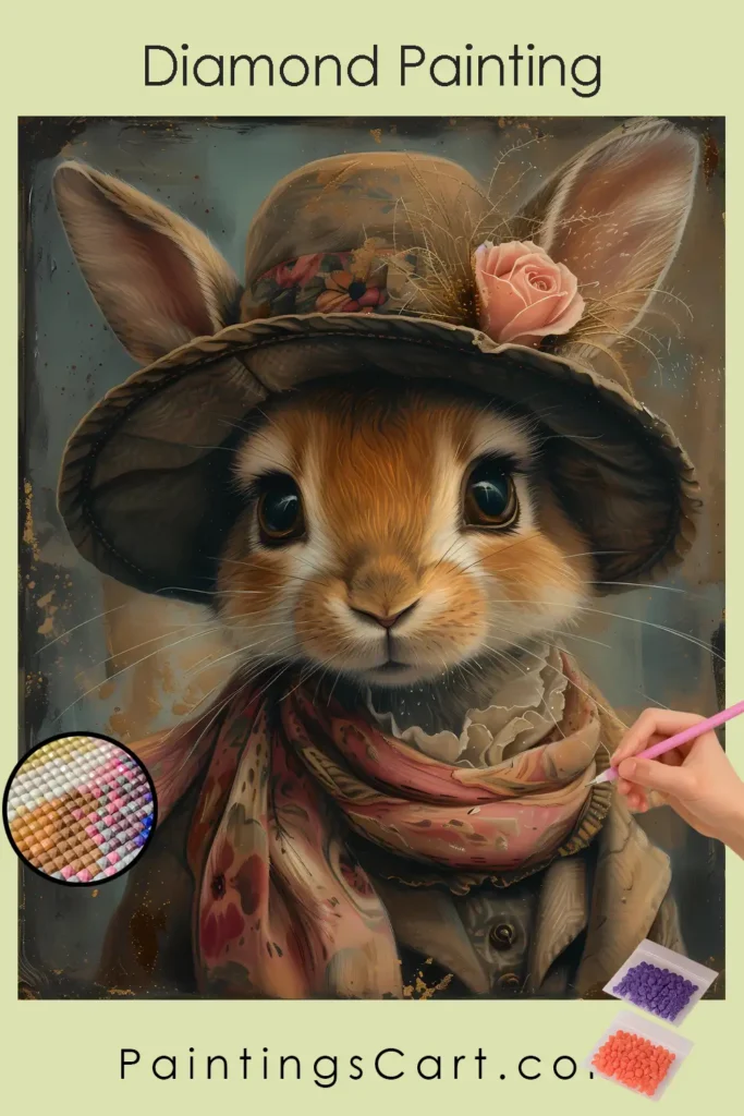Bunny with hat