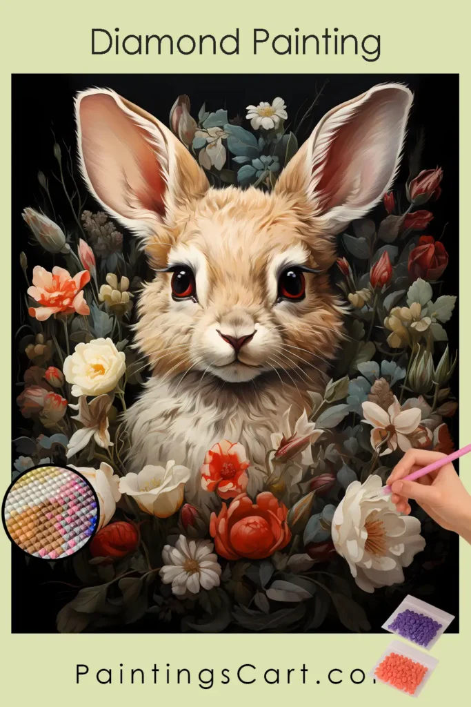 Baby Animals Valentines Day 10315 pin diamond painting paintingscart 683x1024 1 DIY paintings - Paint by numbers - Diamond Painting