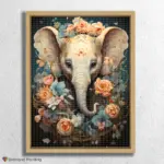 Baby_Animals_Valentines_Day_14319_float-diamond-painting-paintingscart Cute Baby Elephant