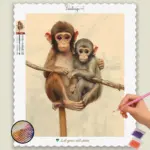 Baby_Monkey_8392_base-diamond-painting-paintingscart Baby Monkey