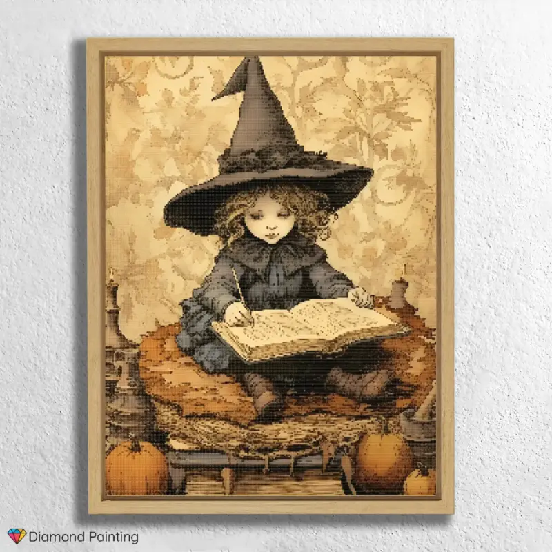 Baby Witch With Black Hat