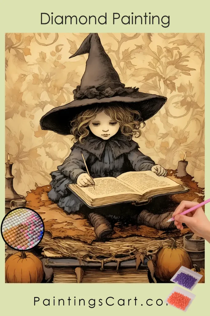 Baby Witch With Black Hat