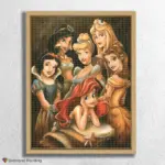 Wunderschöne Prinzessin und Ihr Freund