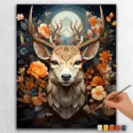 Boho-Christmas-43493 Reindeer Boho