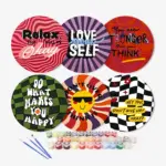 CD013-13-2 Cool Quotations Placemats (6 Pieces) - Paint by numbers