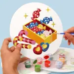 The Snowman Christmas Placemat - Paint by Numbers