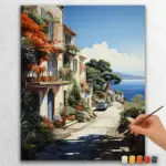 Beachside Road in California