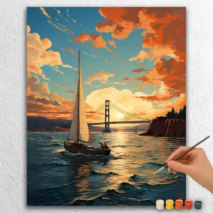 Boat in Californian Sea