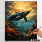 Whale in Californian Sea