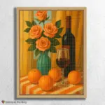 Coral_Roses_and_Wine_Still_Life