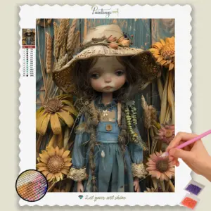 Chibi in Corn Fields