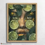 Cucumber_72925_float-diamond-painting-paintingscart The Cucumber Girl