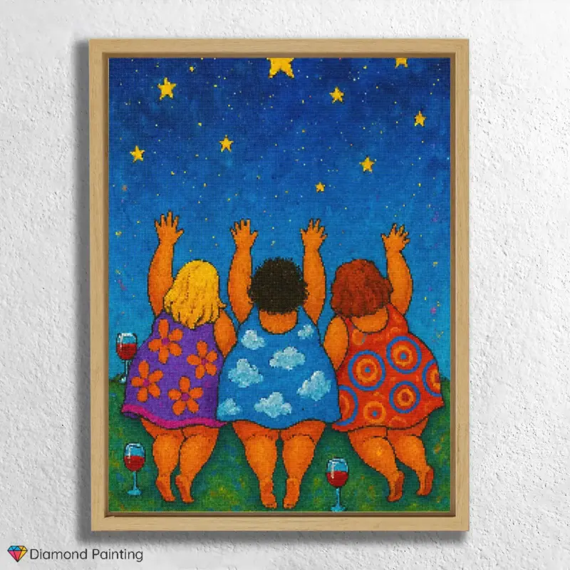 Cute_Curvy_Ladies_ in starry night