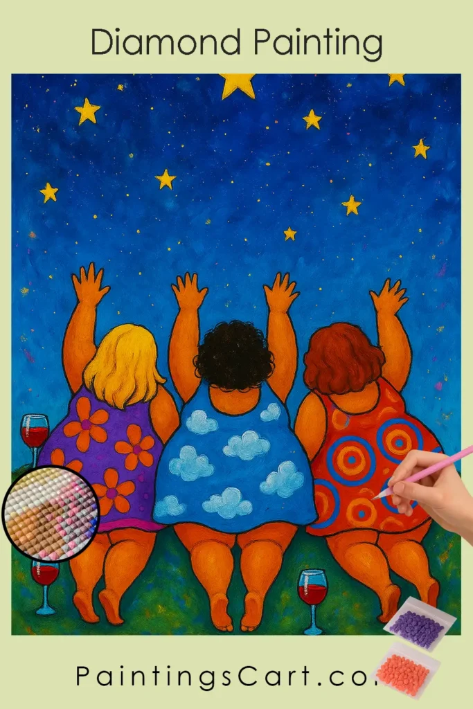 Cute_Curvy_Ladies_ in starry night