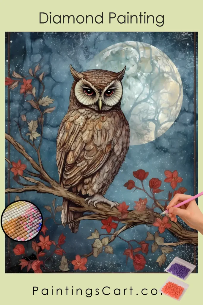 Enchanted Moon and Owl